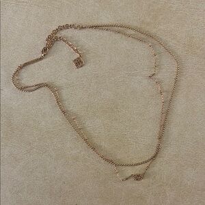 Kendra Scott Rose Gold Layered Necklace
